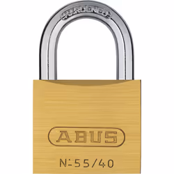 ABUS 02856, Cadenas conventionnel, Verrouillage par clé, Clés semblables, Clôture, Garage, Abri, Verrou de stockage, Boîte à ...