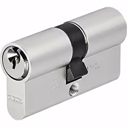 Cylindre double profilé - ABUS - TI14ST - Aluminium TITALIUM - 35/35 mm - Sécurité avancée