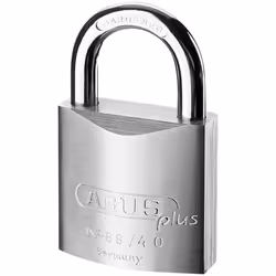 Cadenas ABUS 88/40 Cadenas extérieur en laiton massif, serrure à disques ABUS Plus Le cadenas ABUS 88/40 est un cadenas extér ...
