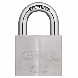Cadenas de haute sécurité 88/50 Chrome. Cadenas de haute sécurité au design classique. Corps et boitier en laiton chromé. Ans ...