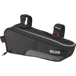 ABUS Basico ST 5200 Selle Sacoche pour bicyclette 1,2 L Velcro Noir