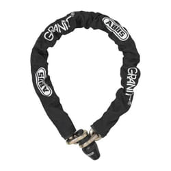 Abus - Antivol de chaîne monobloc 1480/180 - Maillons 14 mm - Gainage tissu - Verrouillage direct - Cylindre Xplus - 2 clés
