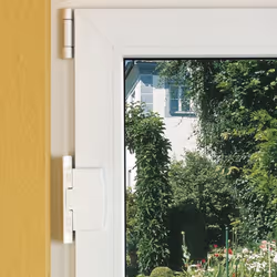 Renfort de paumelle très conseillé surtout si la fenêtre est renforcée côté serrure. Sécurité fenêtre automatique : se verrou ...