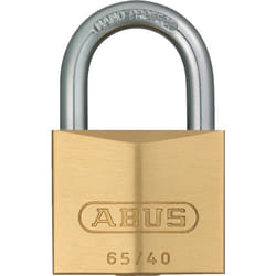 Abus - Cadenas Laiton type 65/40 2 clés s'entrouvrant sur numéro KA6402