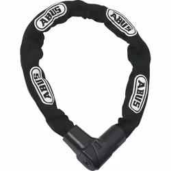 ABUS CityChain 1010, Antivol à chaîne, Noir, Blanc, Clé, 1100 mm, 2,2 kg, 9 mm