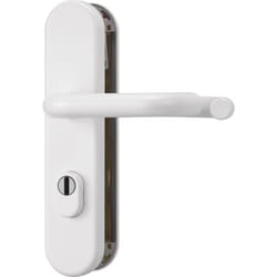 Ferrure de protection - Abus - KLZS714 F3 08421 - Blanc - Protection de cylindre - Installation facile