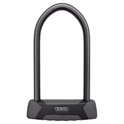 ABUS 188930-540, Verrou en U, Noir, Clé, 108 mm, 229 mm, 1,45 kg