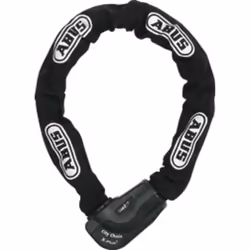 ABUS 1060/140_BLACK, Antivol à chaîne, Noir, Clé, 1400 mm, 3,26 kg, 1 cm