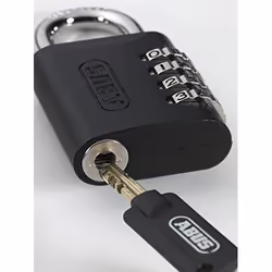 Cadenas Combinaison 158-65mm Noir