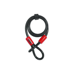 Câble en acier COBRA 2 boucles - ABUS Noir