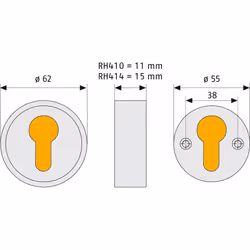 ABUS Rosace de protection RH