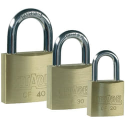Cadenas laiton gamme éco Citadel - Anse 165 mm - CITADEL - CF30 C - A clé - Utilitaire