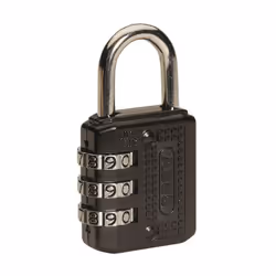 Cadenas A Combinaison 715/20 Abus Noir 20mm Avec Corps Plein En Zinc Coulé, Tige En Acier Trempé Et Code Reprogrammable À 4 C ...