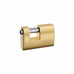 Description ABUS Cadenas à anse coulissante en laiton série 82