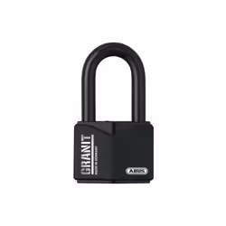 Description: Cadenas 37/55HB50 - ABUS GRANIT Ce cadenas haute sécurité vous permet de sécuriser vos portails, ateliers, cave, ...