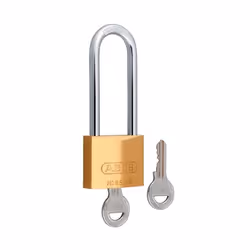 Cadenas ABUS en laiton massif avec anse longue série 65 - Anse 40 mm - Longueur 40 mm