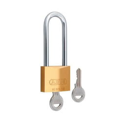 Cadenas ABUS en laiton massif avec anse longue série 65 - Anse 40 mm - Longueur 40 mm