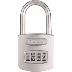 ABUS 160/50HB50, Cadenas conventionnel, Verrouillage à combinaison, Passe-partout, Portail, Boîte à outils, Acier inoxydable, ...
