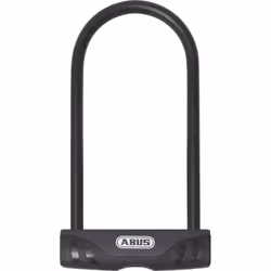 ABUS 37492, Verrou en U, Noir, Acier inoxydable, Clé, 109 mm, 230 mm