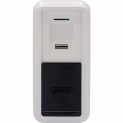ABUS CFS3100W, Sans fil, Bluetooth, Blanc, Porte, Lecteur d'empreinte digitale, AA
