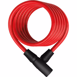 ABUS Star 4508K, Antivol, Noir, Rouge, Plastique, Clé, 1500 mm, 280 g