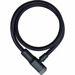 ABUS Racer 6412K, Antivol, Noir, Clé, 850 mm, 1,2 cm