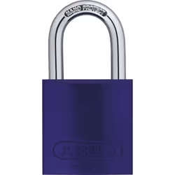 ABUS 72/40, Cadenas conventionnel, Verrouillage par clé, fermeture différente, Violet, Aluminium, Acier trempé