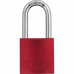ABUS 72/40, Cadenas conventionnel, Verrouillage par clé, Rouge, Aluminium, En forme de U, 3,9 cm