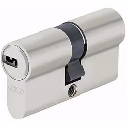 Abus - Cylindre EC-S 35x55 mm Nickelé Mat Varie Cylindre de sécurité débrayable de série avec 5 clés réversibles et une carte ...