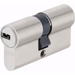 Cylindre de porte de Très Haute Sécurité profil Européen ABUS EC-S. Barillet de porte de Haute Sécurité ABUS, anti-perçage, c ...