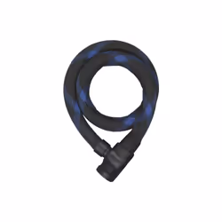 ABUS Steel-O-Flex, Antivol, Noir, Silicone, Acier, Fibre, Clé
