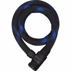 ABUS Steel-O-Flex, Antivol, Noir, Synthétique, Acier, Fibre, Clé