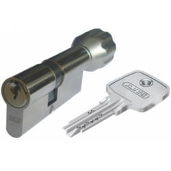 Abus - cylindre de securite bouton ec-s np 40x40mm varie debray 5 cles