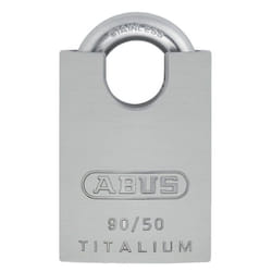 Abus - Cadenas 90RK/50 - Anse protégée - Cylindre interchangeable - Protection intempéries