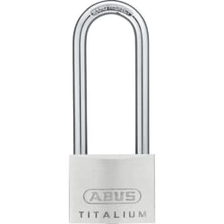 Cadenas en aluminium ABUS - 64ti-50hb80 - haute anse - système dentrouvement - niveau de sécurité 6
