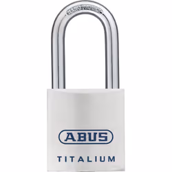 ABUS 80TI/40HB40, Cadenas conventionnel, Verrouillage par clé, Aluminium, Aluminium, En forme de U, 4 cm