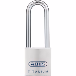 ABUS 80TI/40HB63, Cadenas conventionnel, Verrouillage par clé, Aluminium, Aluminium, En forme de U, 4 cm