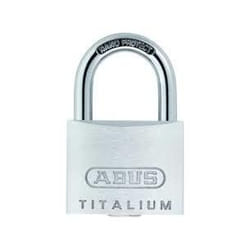 Abus - Cadenas 64 Titalium 60 x 90.5 x 19 mm - entrouvrant - 64TI/60 ka