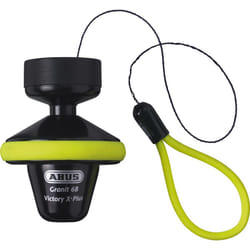 ABUS Granit Victory XPLus 68 Roll Up Verrouillage du disque de frein, noir-jaune pour Hommes