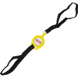 ABUS Memo Roll Up Cable Câble de rappel, noir-jaune pour Hommes