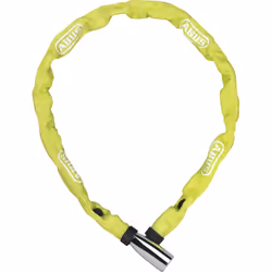 ABUS 57658, Antivol à chaîne, Jaune, Acier, Acier trempé, Clé, 600 mm