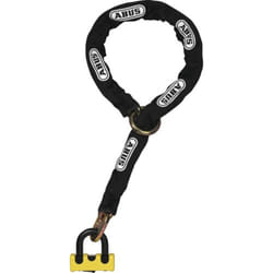 ABUS 58241 Antivol pour bicyclettes Noir, Jaune 1200 mm Antivol à chaîne