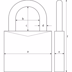 ABUS 59109 cadenas Cadenas conventionnel 1 pièce(s) - Vue supplémentaire 2