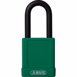 ABUS 59112, Cadenas conventionnel, Verrouillage par clé, Passe-partout, Verrou de stockage, Vert, Acier