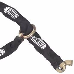 ABUS Kedja 12KS120, Antivol à chaîne, Noir, Nylon, 1200 mm, 1,2 cm