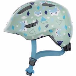 ABUS Smiley 3.0, Demi-casque, Construction par moulage, Visière de casque, Gloss