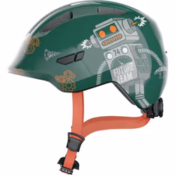 ABUS Smiley 3.0, Demi-casque, Construction par moulage, Visière de casque