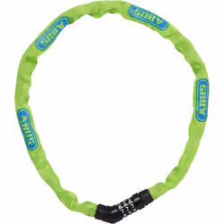 ABUS 4804C, Antivol à chaîne, Citron vert, Plastique, Acier, Synthétique, Acier