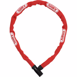 ABUS 72485, Verrouillage des roues, Rouge, Acier, Acier, Nylon, Clé