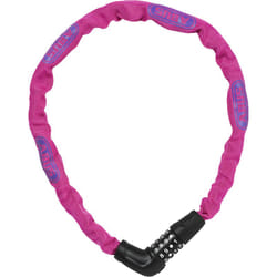 ABUS 72497 Antivol pour bicyclettes Rose 750 mm Verrouillage des roues